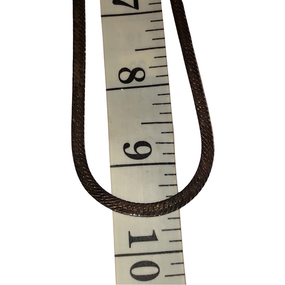 14k Herringbone gold chain lobster clasp 10.grams - Picture 6 of 6